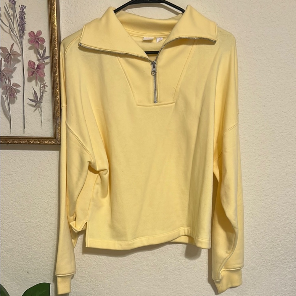 Quarter zip hoodie